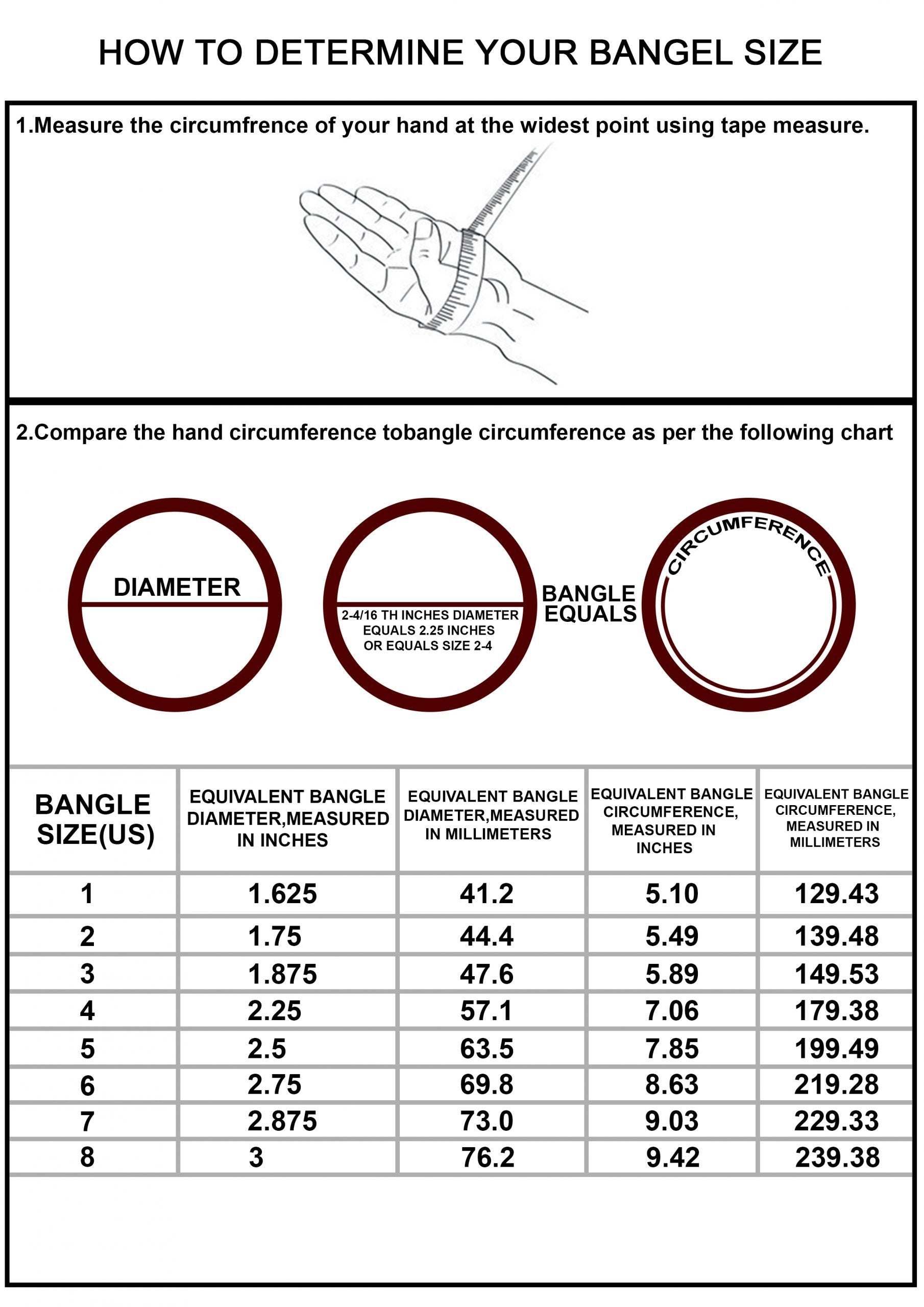 Tri Color 4 MM Curve 7 Day Bangles Seminario B 2008